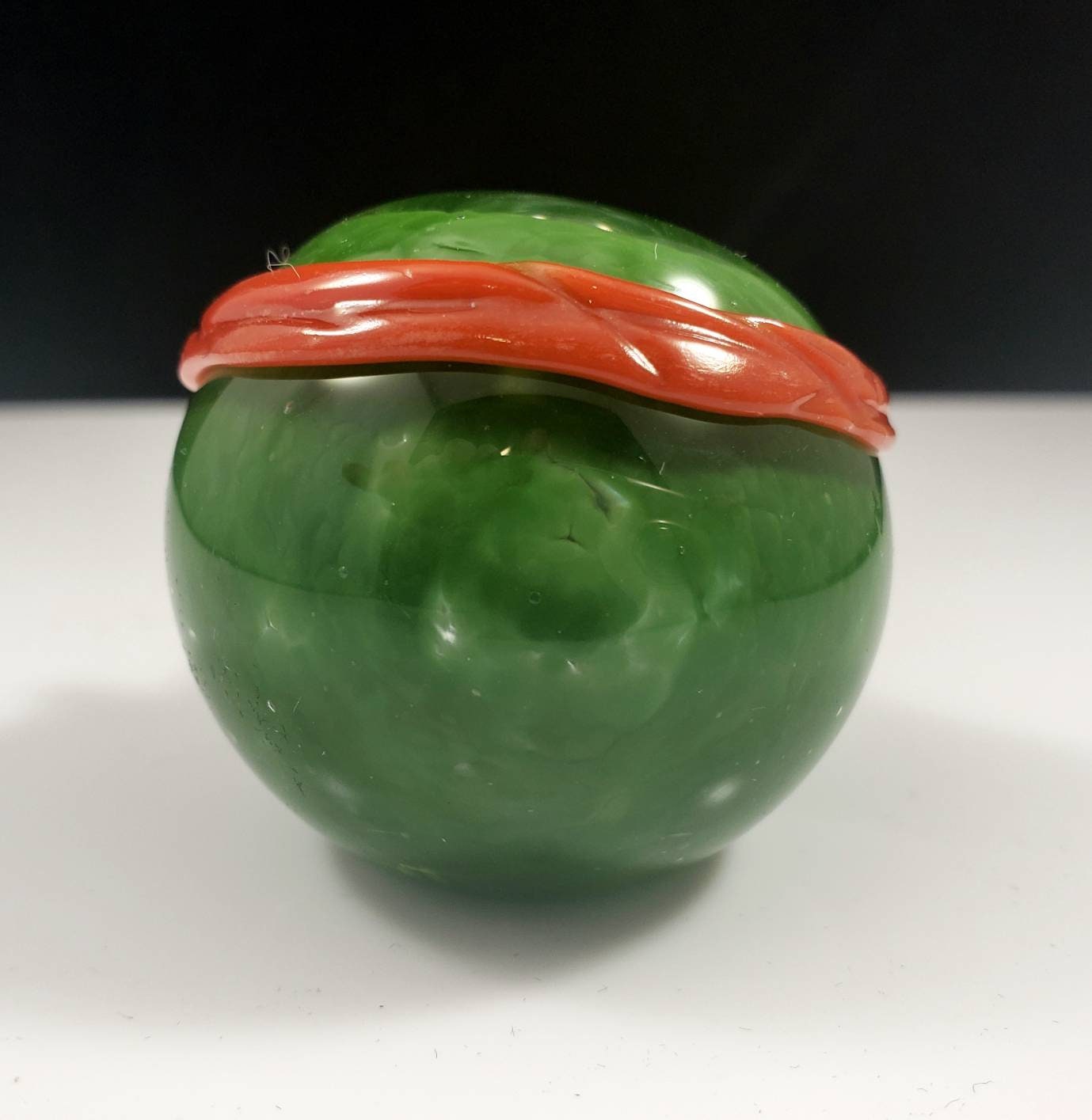 Ninja Pipe / Turtle Bowl / Rafael / Glass Pipe / Smoking Bowl / Red / Green