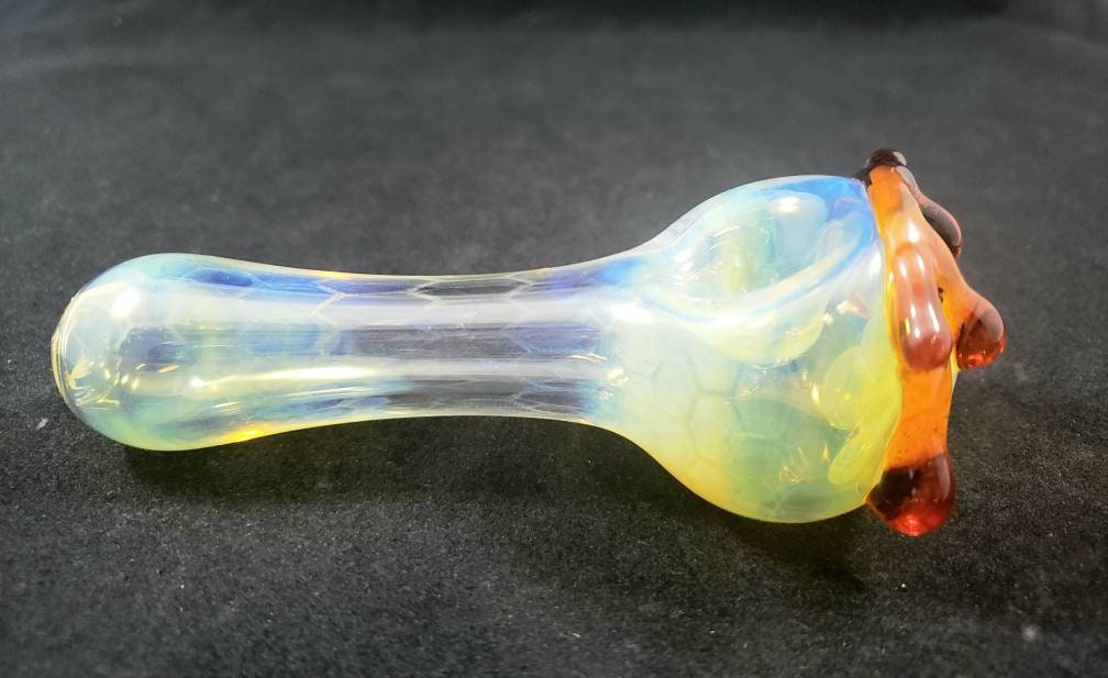 Honeycomb drip pipe / smoking bowl / fume glass