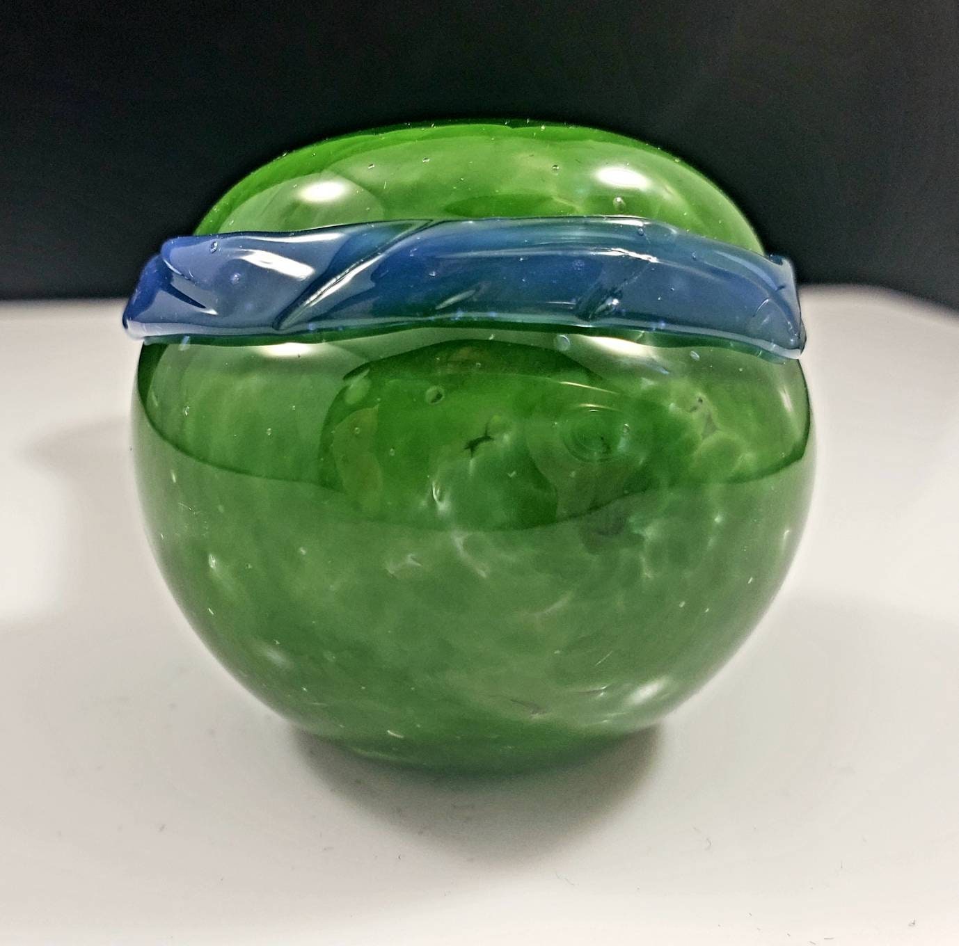 Ninja Pipe / Turtle Bowl / Leonardo / Glass Pipe / Smoking Bowl / Blue