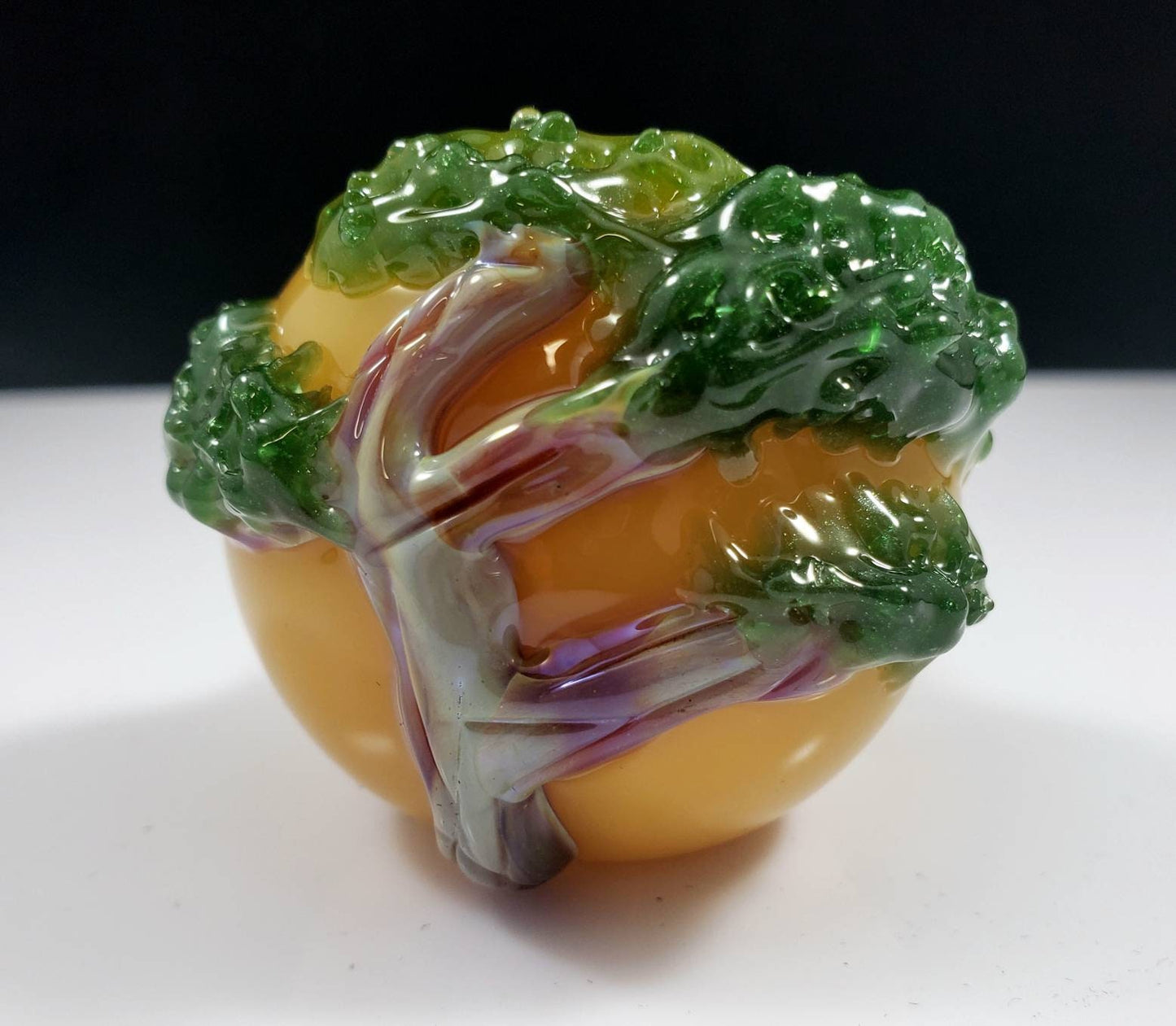 Bonsai Tree Bowl / Bonsai Glass Pipe / Smoking Bowl / Glass Pipe