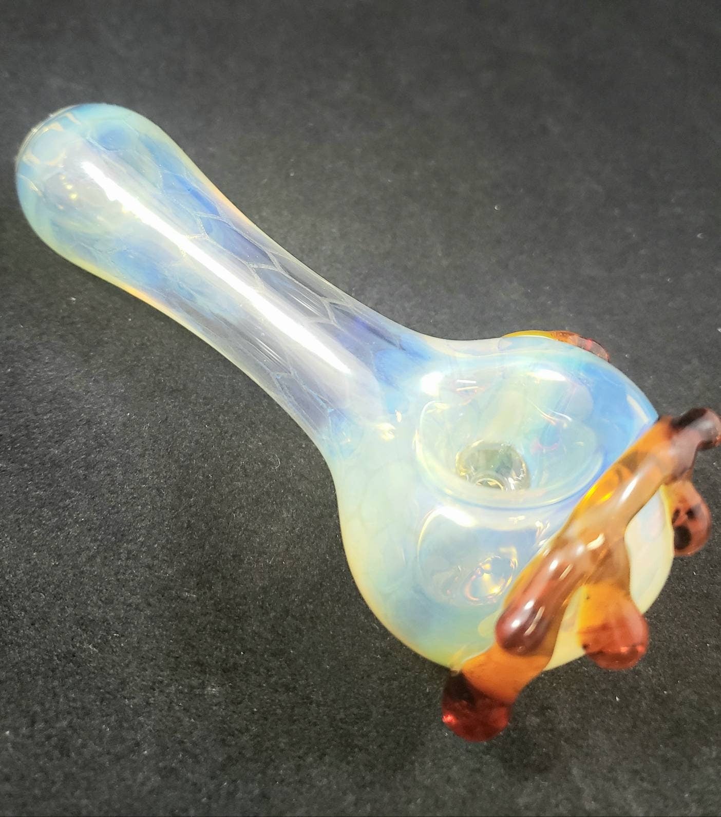 Honeycomb drip pipe / smoking bowl / fume glass