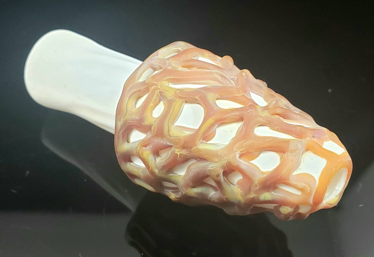 Morel Mushroom Pipe / Mushroom Bowl / Glass Pipe / Smoking Bowl