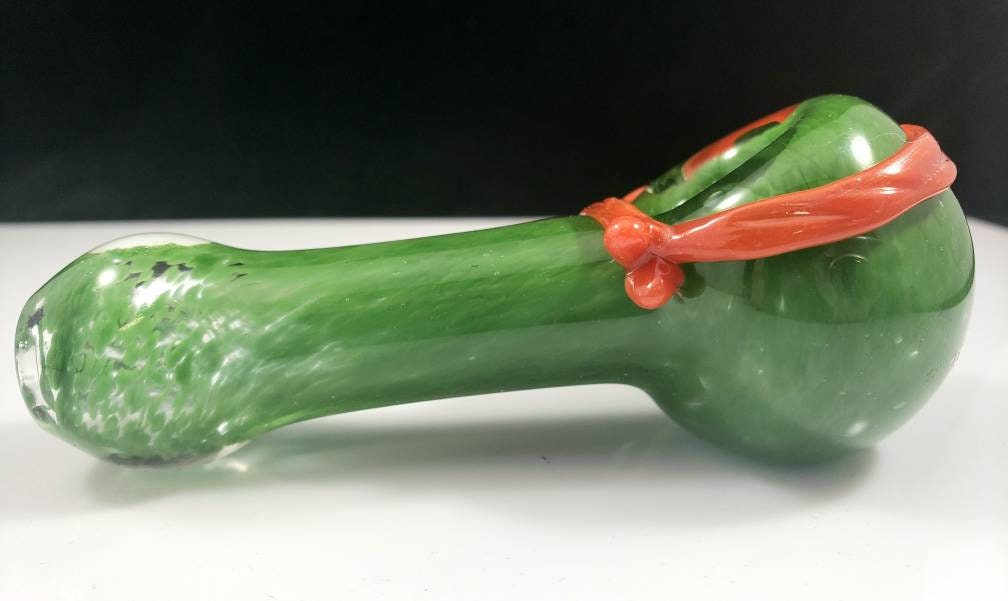 Ninja Pipe / Turtle Bowl / Rafael / Glass Pipe / Smoking Bowl / Red / Green